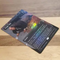 1x Tragic Slip, Borderless Art Foil, Secret Lair Drop 7043, Magic MTG NM 001 - Image 2