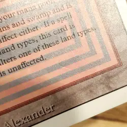 1x Badlands, Revised Edition, Magic the Gathering MTG MP Mildly Played 003 - Image 5