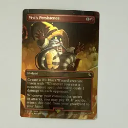 Magic: The Gathering Vivi's Persistence Instant Black FFIX Final Fantasy - Image 1