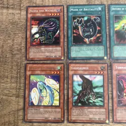 Yu-Gi-Oh! TCG - LABYRINTH OF NIGHTMARE 1st Ed Vintage Lot - (7) Rares (1) Common - Image 2