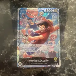One Piece CCG Monkey.D.Luffy (OP15-098) (Alt Art) - Adventure on Kami's Island - Image 1