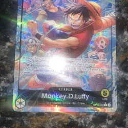 One Piece CCG Monkey.D.Luffy (OP15-098) (Alt Art) - Adventure on Kami's Island - Image 4