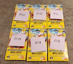 One Piece OP15 EB04 Adventure on Kami's Island Sleeved Boosters (Lot Of 6) 1B - Image 1