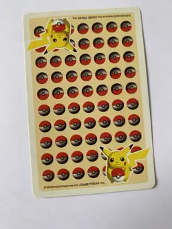 Pokemon Stadium Yellow Pikachu Ace of Spades 3D Playing Cards NM LP - Image 2