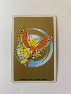 Miltank Queen Of Hearts Pokemon Playing Card Gold Deck Poker Ho-oh 2000 - Image 2