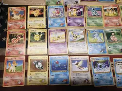 “148 Vintage Japanese Pokemon Cards Lot WOTC Gym Heroes Rocket Era Non Holo - Image 5