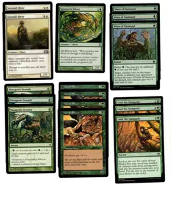 Green/White Slivers-60 Card Deck-Magic the Gathering-Pauper legal-MTG-RTP - Image 2