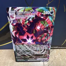 Pokemon Eternatus VMAX SWSH045 Sword & Shield Promo Full Art Holo 340 HP Card - Image 1