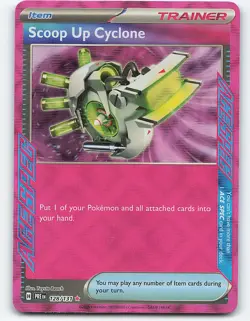 Scoop Up Cyclone #128/131 Ace Spec Pokemon Card SV: Prismatic Evolutions - Image 1