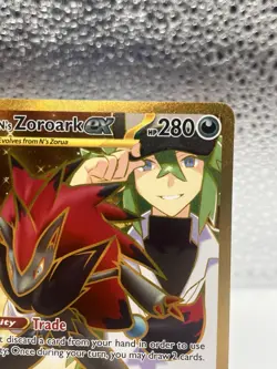 Pokemon TCG N's Zoroark EX Hyper Rare Holo Card 189/159 Sv09: Journey Together - Image 3
