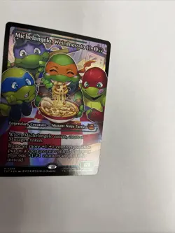 Michelangelo Weirdness To 11 Showcase Foil Card #0288 MTG LP - Image 2