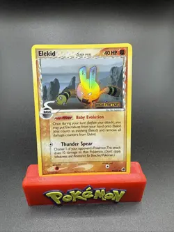 Elekid Delta Species 48/101 EX Dragon Frontiers Pokemon Card Reverse Holo Nm/Vlp - Image 1