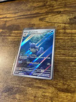 Pokemon TCG Wartortle 171/165 Scarlet & Violet 151 Illustration Rare Card - Image 3