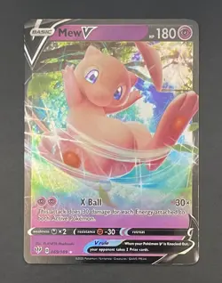 Pokemon Card Mew V 069/189 Darkness Ablaze - Near Mint - Image 1