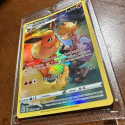 Pokemon TCG SW&SH Flareon TG1/TG30 Ultra Rare Holo Card Brilliant Stars - Image 3