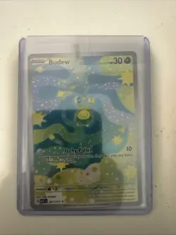 Pokemon TCG Budew 221/217 - Ascended Heroes Illustration Rare - Near Mint - Image 1