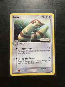 Furret [Reverse Holo] 33/92 Legend Maker Pokemon - Image 1
