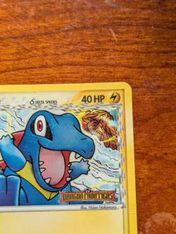 Pokemon TCG Totodile 67/101 [Reverse Holo, Stamped] Dragon Frontiers - Image 3