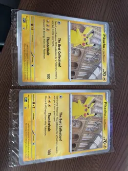 1x Pokemon TCG Pikachu At The Museum Promo Card Brand New Sealed - Image 1