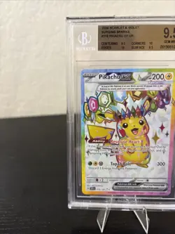 Pokemon Pikachu EX UR Surging Sparks #219/191 BGS 9.5 - Image 2