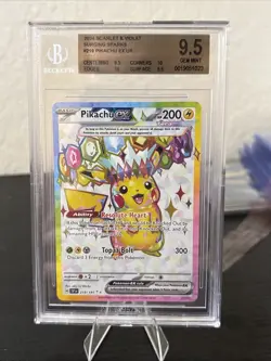 Pokemon Pikachu EX UR Surging Sparks #219/191 BGS 9.5 - Image 3