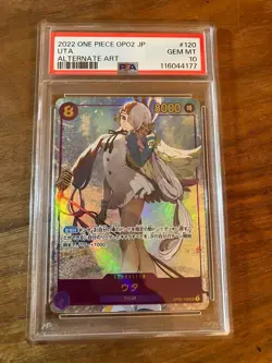 One Piece Card Uta Secret Parallel PSA10 Summit Battle - Image 1