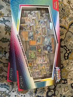 6x Pokemon TCG Prismatic Evolutions Lucario Ex + Tyranitar Ex Premium Collection - Image 2