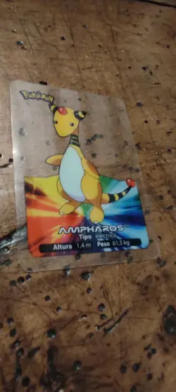 Ampharos 029 Pokemon Lamincards Edibas - ESP - GOOD - Image 1