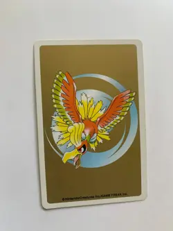 Wooper Queen Of Clubs Pokemon Playing Card Gold Deck Poker Ho-oh 2000 - Image 2