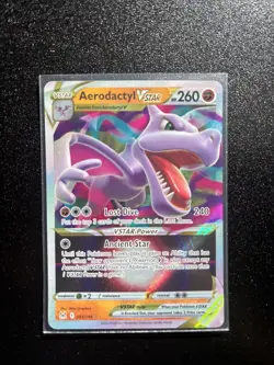 Pokemon Aerodactyl VSTAR 093/196 Lost Origin Sword & Shield ULTRA RARE - Image 3