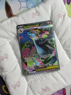Pokemon Mega Charizard X EX Ultra Rare Holo Me02 109/094 360 HP Stage 2 - Image 1