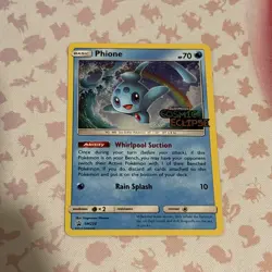 Promo HOLO Phione SM220 Prerelease Cosmic Eclipse S&M Pokemon - Image 1