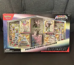 Pokemon TCG Prismatic Evolutions Premium Figure Collection – Brand New - Sealed - Image 1