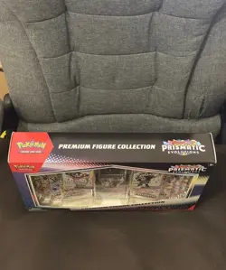 Pokemon TCG Prismatic Evolutions Premium Figure Collection – Brand New - Sealed - Image 3