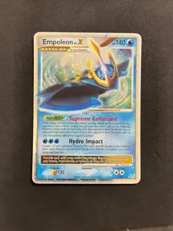 POKEMON UNGRADED EMPOLEON LV.X 120/130 HOLO LV.X RARE DIAMOND & PEARL HOLO NM - Image 2