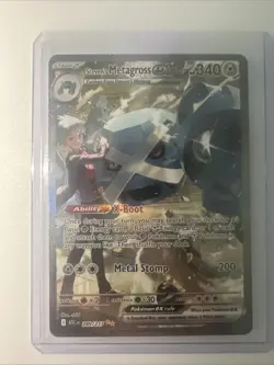 Pokemon Ascended Heroes Steven’s Metagross ex 289/217 Special Illustration Rare - Image 1