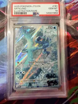2025 Pokemon Articuno 161 PSA 10 - Image 1