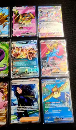 Pokemon Tcg 30 Card Lot Obsidian Flames. Charizard EX Full Art Sylveon Zapdos - Image 2