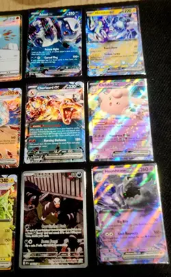 Pokemon Tcg 30 Card Lot Obsidian Flames. Charizard EX Full Art Sylveon Zapdos - Image 5