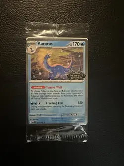 Aurorus Me03 Perfect Order Promo Stamped Tundra Wall Freezing Chill Pokemon TCG - Image 1