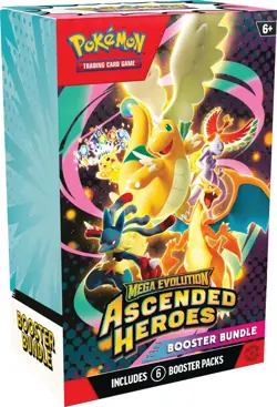 Pokemon TCG Ascended Heroes Booster Bundle - 6 Blister Packs - PRESALE - Image 1