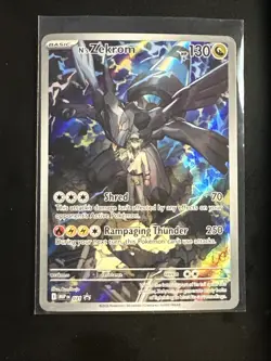 Pokemon TCG N’s Zekrom 031 Mega Evolution Black Star Promo NM - Image 1
