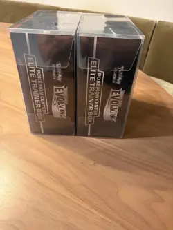 New Pokemon Evolving Skies Pokemon Center Elite Trainer Box PKC ETB Set Pair - Image 3