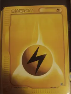 Lightning Electric Energy 163/165 VLP Expedition E Reader Pokemon Card! - Image 1