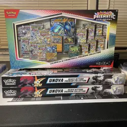 Pokemon TCG Prismatic Evolutions Lucario EX Tyranitar EX New - Image 1