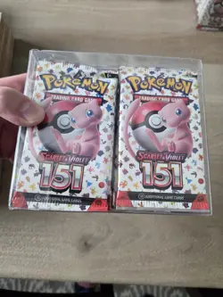 Pokemon 151 Booster Pack Lot – 36x Sealed Booster Packs Includes Display Case - Image 2