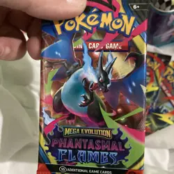 Pokemon Phantasmal Flames Sleeved Booster Pack x5 - Image 2