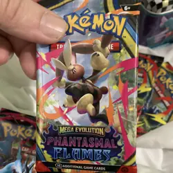 Pokemon Phantasmal Flames Sleeved Booster Pack x5 - Image 3
