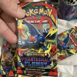 Pokemon Phantasmal Flames Sleeved Booster Pack x5 - Image 5