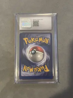 MISCUT ERROR First Movie WB Promo 4 Black Star WOTC Pokemon Card 1999 CGC 7.5 - Image 3